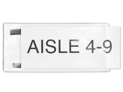 Magnetic Vinyl Envelopes - 4 x 9" S-6740