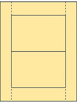 Insert Cards - 4 x 6", Yellow S-6745Y