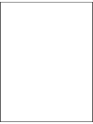 Insert Cards - 8 1/2 x 11" S-6747
