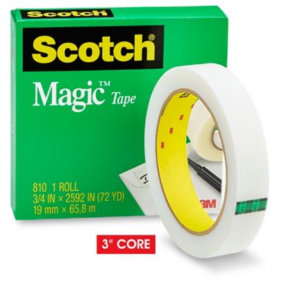 3M 810 Scotch® Magic™ Tape - 3/4 x 72 yds S-6749 - Uline