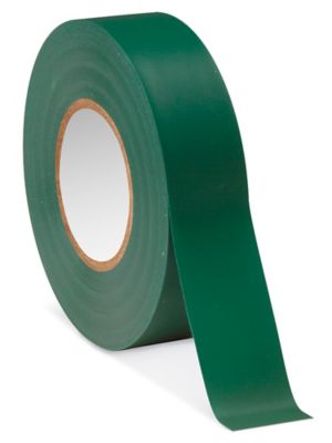 3/8 inch(9mm) Colored Electrical Tape - Other Widths ,Green [264 Rolls], Size: 0.000