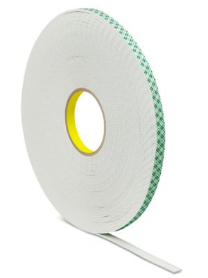 Interacción Cap Querer 3M 4016 Industrial Double-Sided Foam Tape - 1/2" x 36 yds S-6756 - Uline