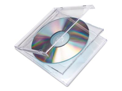 Multi CD Jewel Cases - 2 CDs with Clear Tray S-6764 - Uline