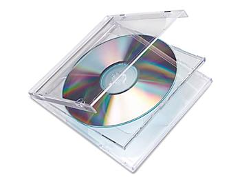 Multi CD Jewel Cases - 2 CDs with Clear Tray S-6764