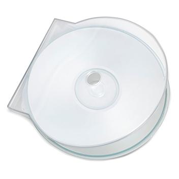 Clam Shell 1 CD Cases - Clear S-6765