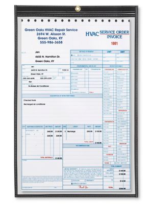  Job Ticket Holders - 11 x 17"