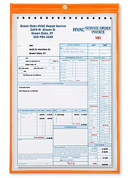 Job Ticket Holders - 11 x 17", Orange S-6766O