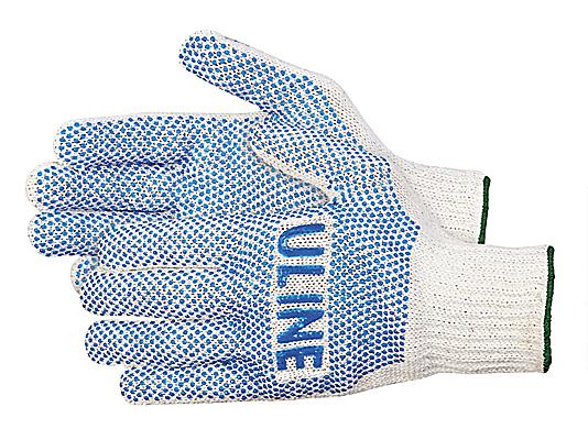 PVC Dot Knit Gloves - Double-Sided S-6778 - Uline