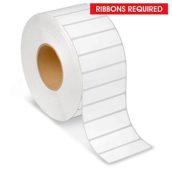 Industrial Thermal Transfer Labels - 3 1/2 x 1", Ribbons Required S-6788