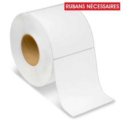Industrial Thermal Transfer Labels - 5 x 6", Ribbons Required S-6794