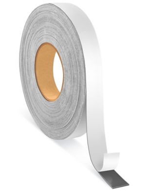 Magnetic Tape Roll with Adhesive Backing, 1/2x15ft Heavy Duty