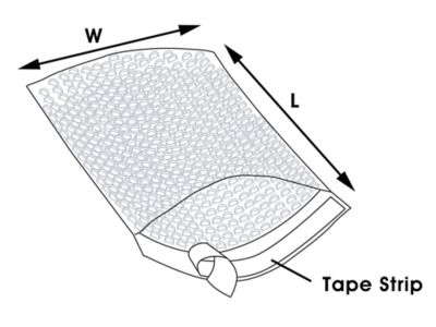 LARUISEE Set Di 50 Sacchetti Autosigillanti Con Display Trasparente Per