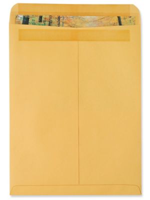 Redi-Seal Envelopes - Kraft, 12 x 15 1/2" S-6821