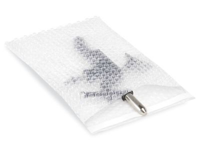 Item 7526 - Self-Sealing Bags with Tear-Off Receipt, 6½x7¾, Clear
