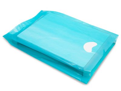 Merchandise Bags - 12 x 3 x 18", Teal S-6856T