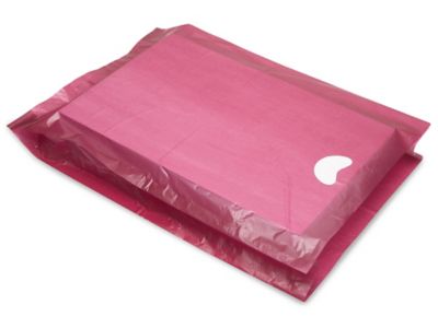 Merchandise Bags - 16 x 4 x 24", Burgundy S-6857BU