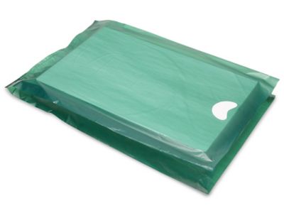 Merchandise Bags - 16 x 4 x 24", Dark Green S-6857G