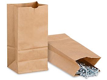 Hardware Paper Bags - 5 x 3 1/4 x 9 3/4", #4 S-6911