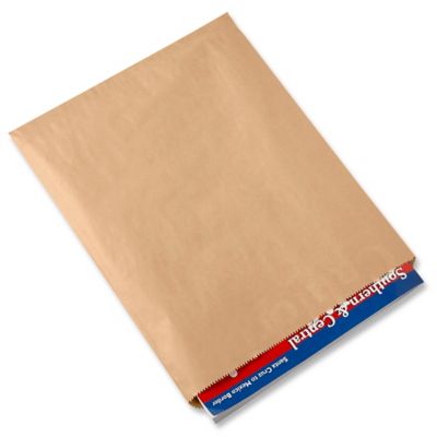 Hardware Paper Bags - 6 x 3 5/8 x 11 , #6 S-6912 - Uline