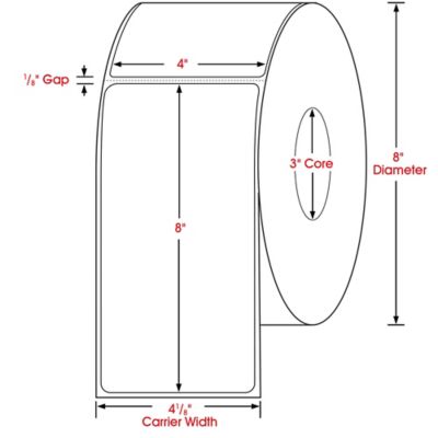 4¾ in. x 2-3/8 in. Yellow Tags, SKU: T358-5-YL