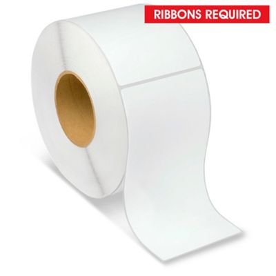 Industrial Thermal Transfer Labels - 4 x 8", Ribbons Required S-6933