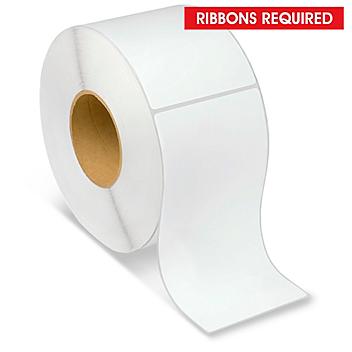 Industrial Thermal Transfer Labels - 4 x 8", Ribbons Required S-6933