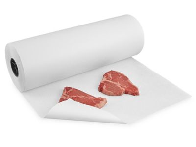 Butcher Paper Sheets - White, 18 x 24 - ULINE - Bundle of 1,250 - S-15675