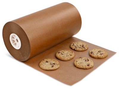 Waxed Kraft Paper Roll 18 inch x 1470' by Paper Mart, Brown
