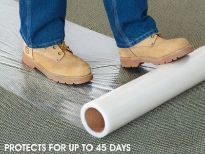 Uline Carpet Protection Tape - 24" x 200', 2.5 Mil S-7076