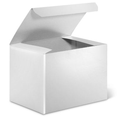 Gift Boxes - 6 x 4 1/2 x 4 1/2", White Gloss S-7088