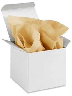 Kraft Paper Shopping Bags - 5 1/2 x 3 1/4 x 8 3/8, Rose S-7636 - Uline