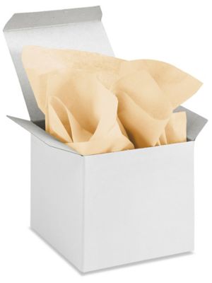 Tissue Paper Roll - 20, Kraft S-7263K - Uline