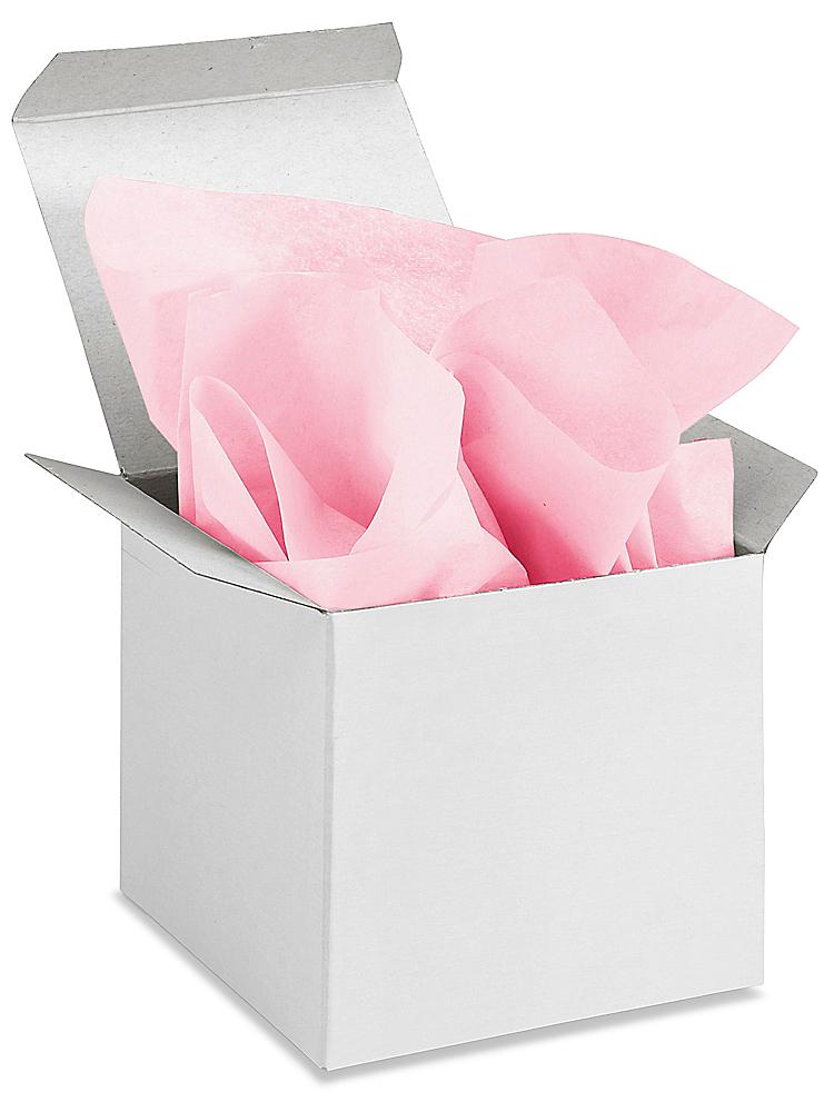 Tissue Paper Sheets - 20 x 30, Light Pink S-7097LTPNK - Uline