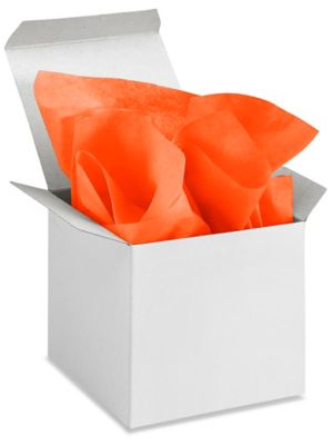 Tissue Paper Sheets - 20 x 30", Orange S-7097OR