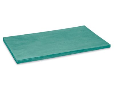 Tissue Paper Sheets - 20 x 30, Teal - ULINE - Bundle of 480 Sheets - S-7097T