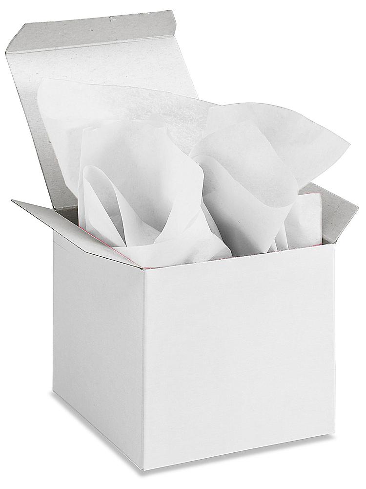 20" x 30" 25 Sheets White Tissue Paper 