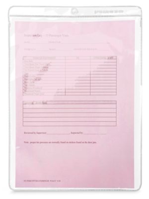 Vinyl Envelopes - 8 1/2 x 11" S-7108