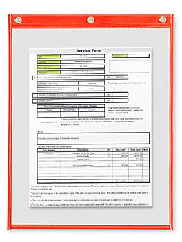 Job Ticket Holders - 11 x 14", Red S-7111R