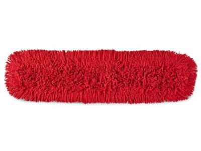 Deluxe Dust Mop Replacement Head - 36", Red S-7120R