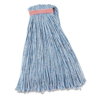 Heavy Duty Wet Mop Head - 32 oz, Red S-14793R - Uline