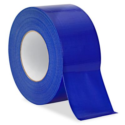 ULINE Industrial Duct Tape - 3 x 60 yds, Blue - 4 Rolls - S-7178BLU