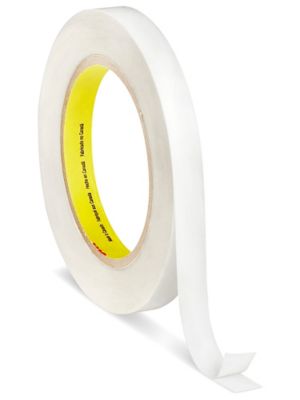 3M 444 Double Sided Tape,1/2 in x 36 yd.,Clear