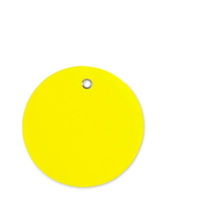  Plastic Tags - 3" Circle