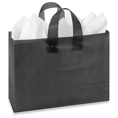 Shopping Bags - Kraft Paper - 16 x 6 x 12, Vogue - ULINE Canada - Carton of 250