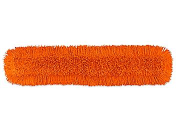 Deluxe Dust Mop Replacement Head - 48", Orange S-7270ORG