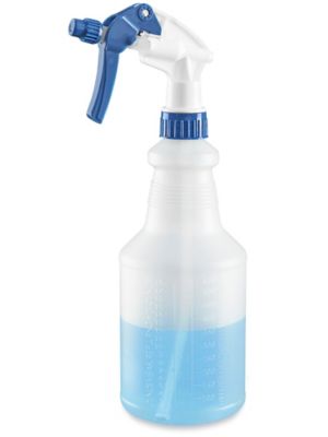 Large plastic outlet spray bottles