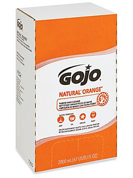 GOJO&reg; Natural Orange&trade; Pumice Soap Refill Box - 2,000 mL S-7293-2K