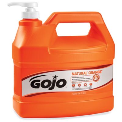 School Health GOJO Orange Hand Cleaner with Pumice - 1 Gallon