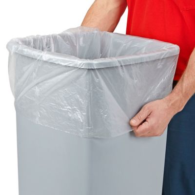  Uline Economy Coreless Trash Liners - .39 Mil, 20-30 Gallon