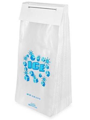 【期間限定】 Ice Bags - 10 lb, 12 x 19 x 3 1/2 冷却用品